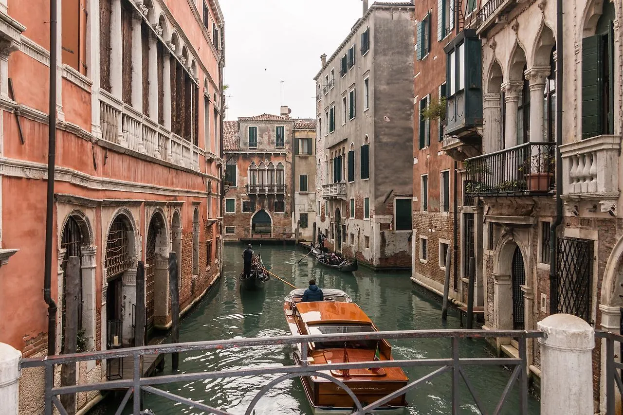 La Fenice Double Canal View Venice Italy